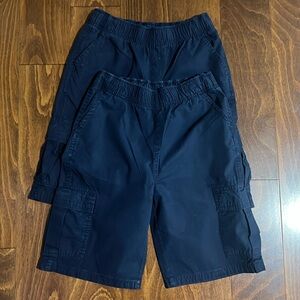 The Children’s Place Boys Uniform Cargo Shorts - 2 pairs.